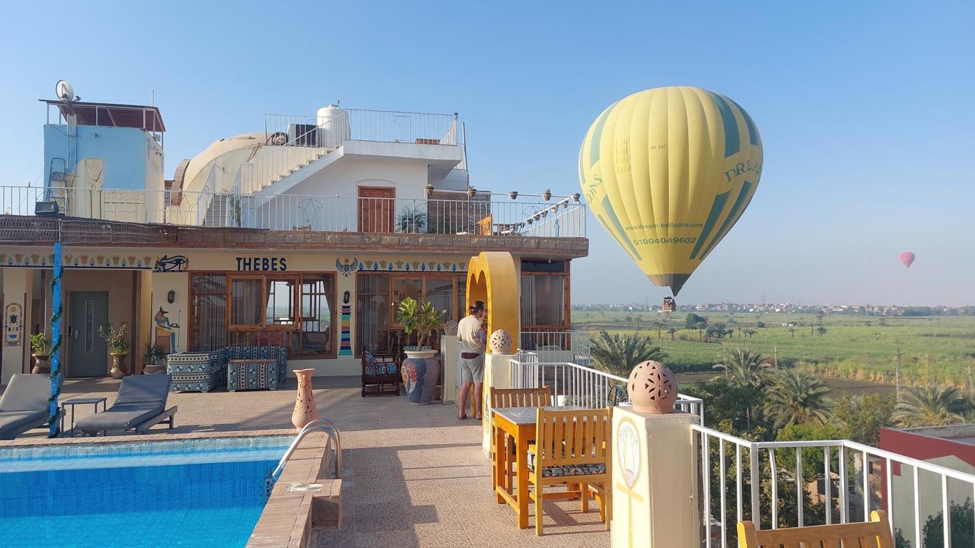 Thebes Hotel ルクソール エクステリア 写真