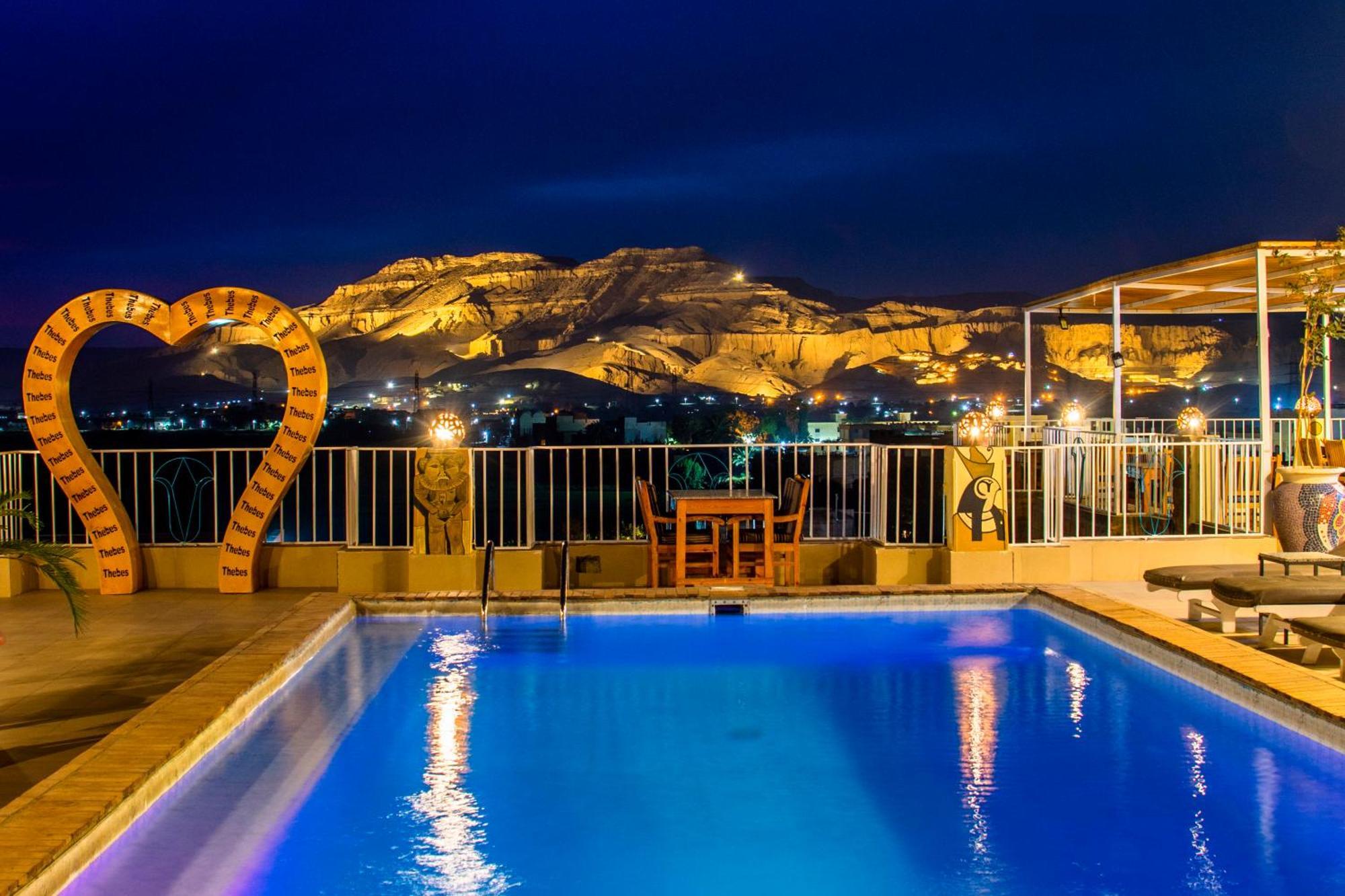 Thebes Hotel ルクソール エクステリア 写真