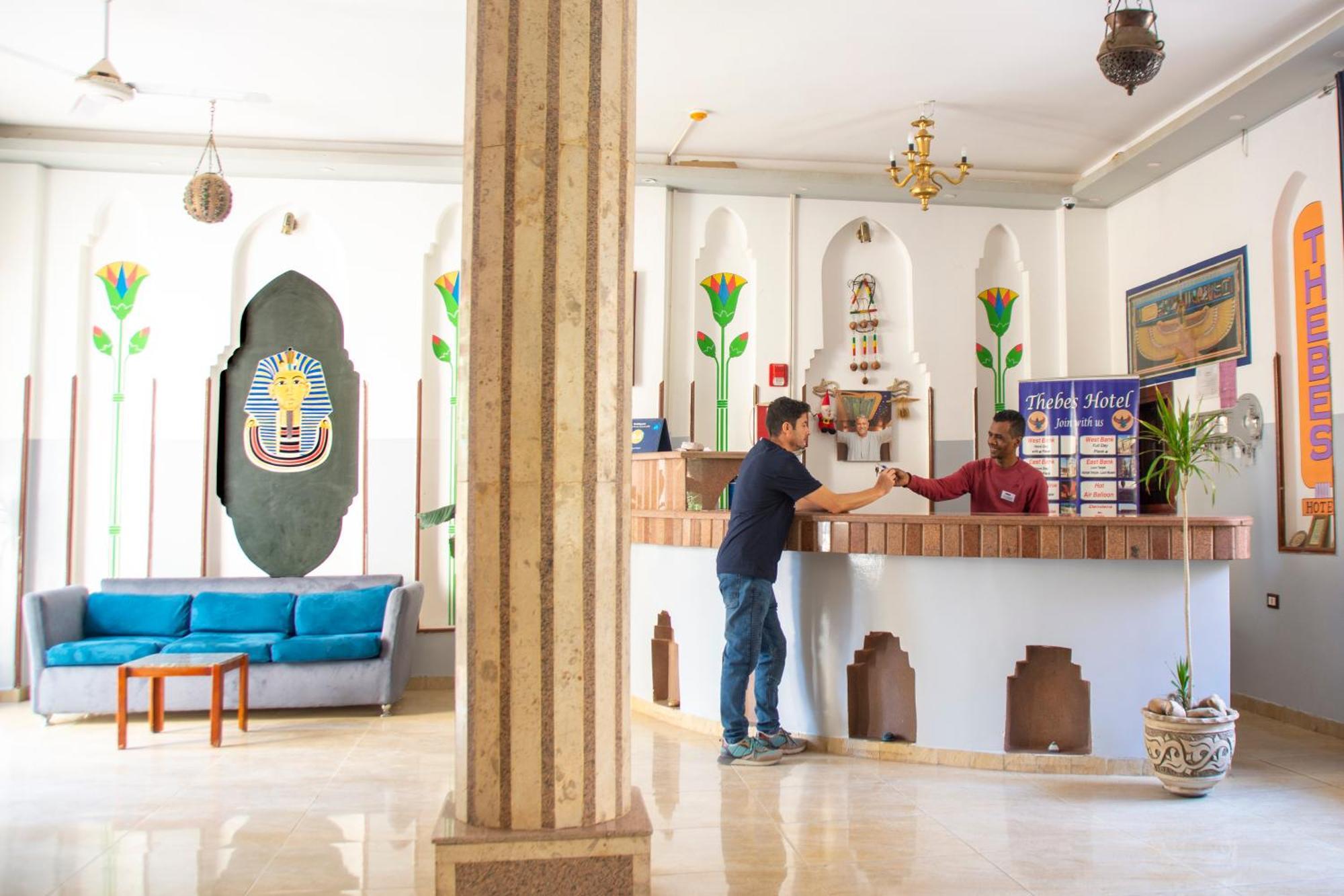 Thebes Hotel ルクソール エクステリア 写真